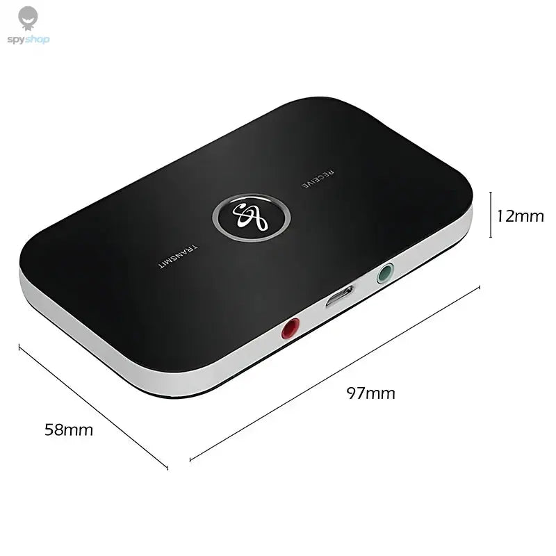 B6 2 IN 1 Bluetooth 5.3 Audio Transmitter Receiver 3.5mm AUX Jack RCA USB Dongle Music Wireless Adapter For Car PC TV Headphone Spy-shop.com