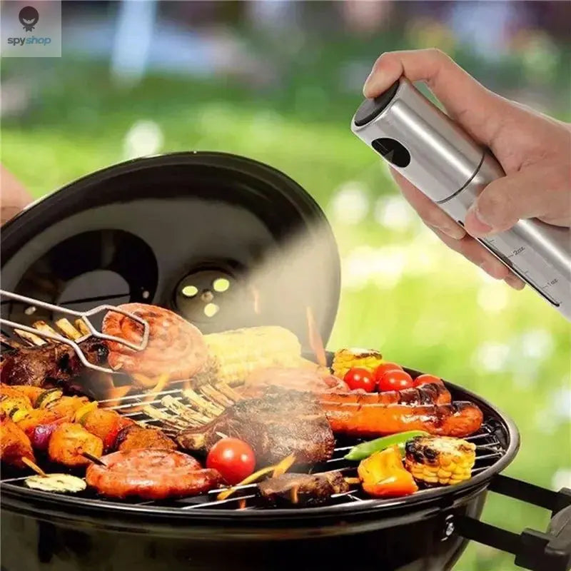BBQ Baking Olive Oil Spray Bottle 304 Stainless Steel Oil Spray Bottle Vinegar Spray Bottles BQ Sprayer Seasoning Bottle Kitche Spy-shop.com