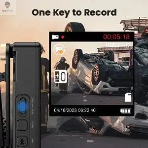 BOBLOV Mini Camera A24 HD 1296P Sports Action DV Digital Cameras Security Protection Small Camcorder Pocket Police Body Camara Spy-shop.com