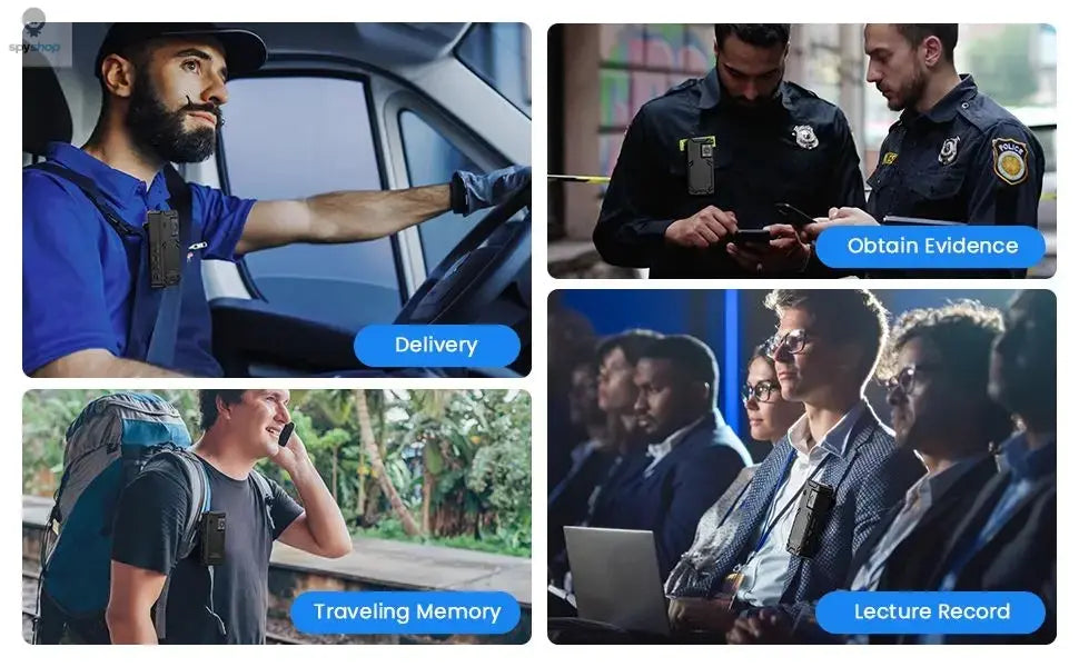 BOBLOV Mini Camera A24 HD 1296P Sports Action DV Digital Cameras Security Protection Small Camcorder Pocket Police Body Camara Spy-shop.com