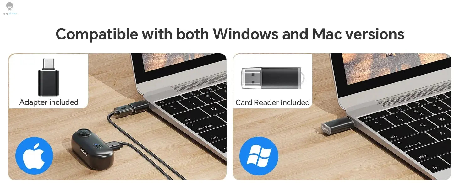 BOBLOV W4 2K Mini Body Camera Wearable 64GB Camera 360°Rotatable Clip & Magnetic Clip 800mAh Battery recording Cam For Outdoors Spy-shop.com