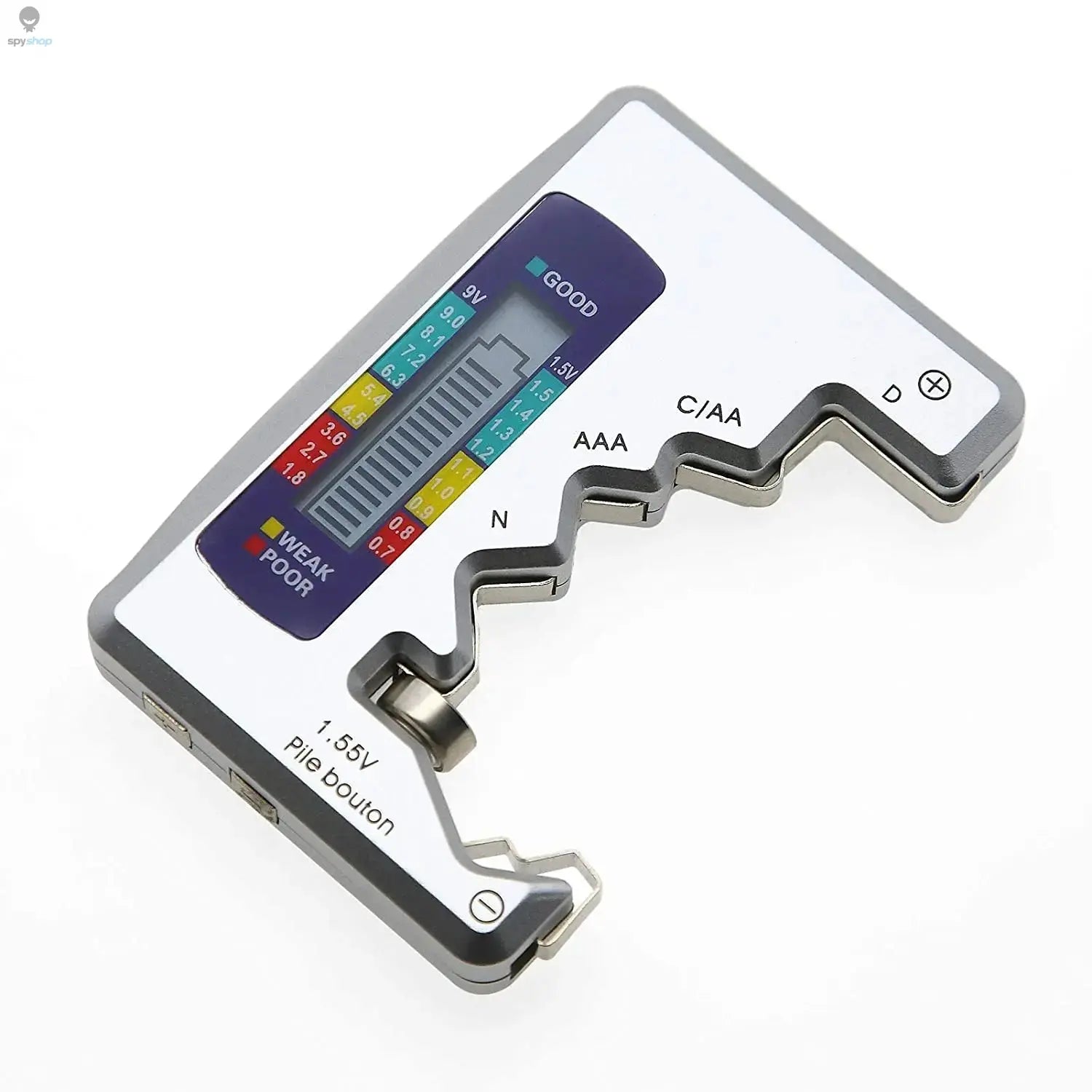 BT-886 Portable Battery Capacity Indicator Compact Size Lithium Battery Level Tester Digital Display Battery Voltage Meter Spy-shop.com