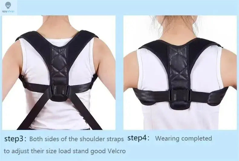 Back Posture Correction Belt Hunchback Prevention Correction of Sitting Posture Unisex Breathable Body Shaping Spy-shop.com