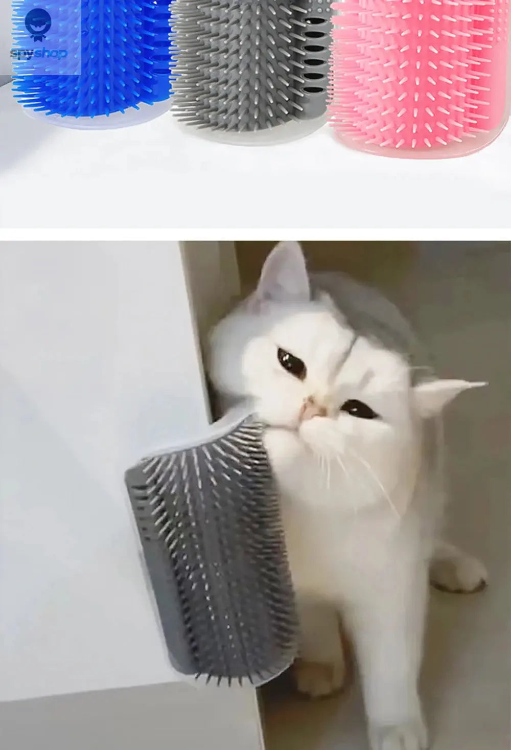 Best-selling Item Massager for Cats PP Material Pets Goods Brush Remove Hair Comb Grooming Table Dogs Care Royal Spy-shop.com