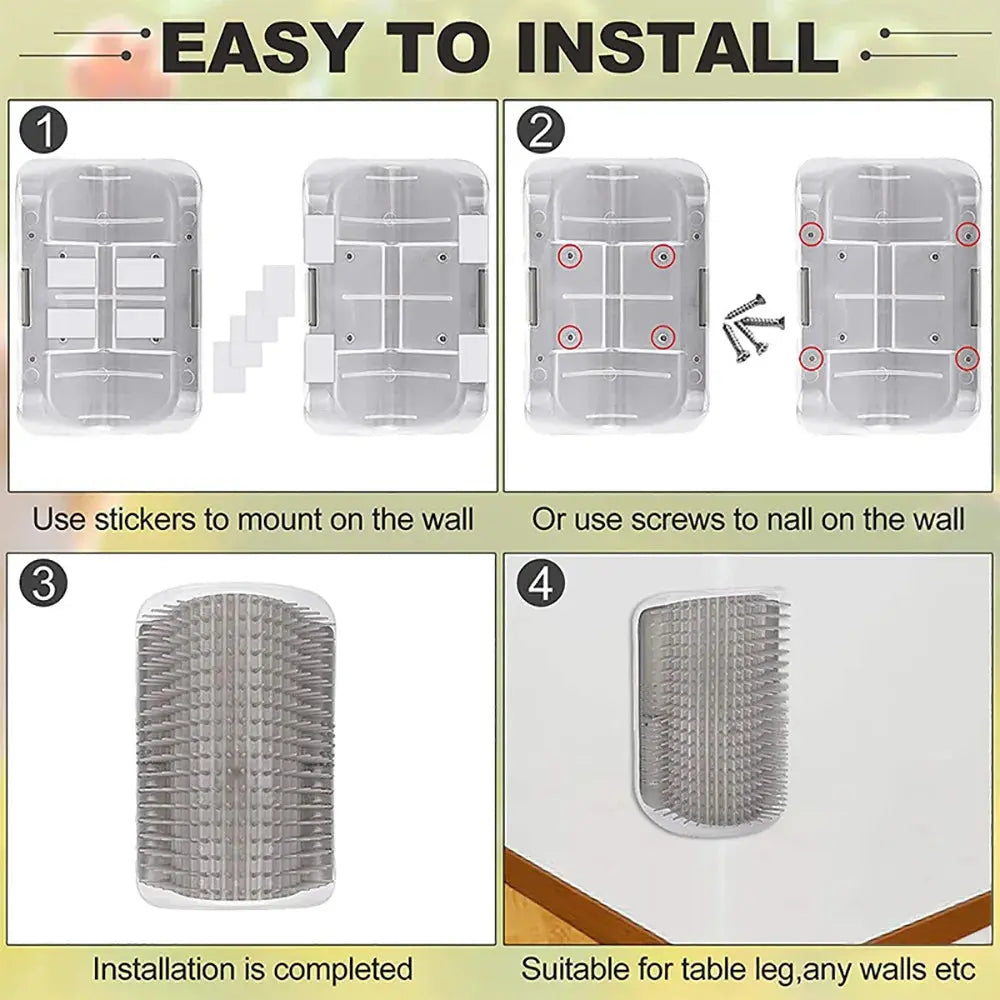 Best-selling Item Massager for Cats PP Material Pets Goods Brush Remove Hair Comb Grooming Table Dogs Care Royal Spy-shop.com