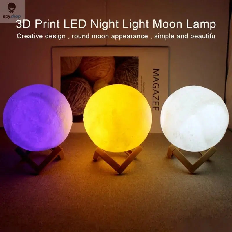 Book Light LED Moon Light Galaxy Light, Moon Night Light, Girl, Boy, Child Birthday Gift, Bedroom Decoration Indoor lighting Spy-shop.com