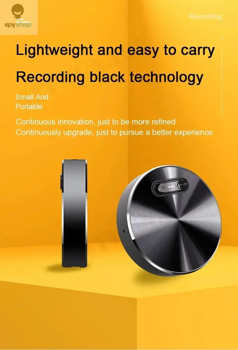 Built-in Magnet Mini Voice Activated Recorder Small Digital Audio Recording Device Sound Dictaphone STTWUNAKE Spy-shop.com