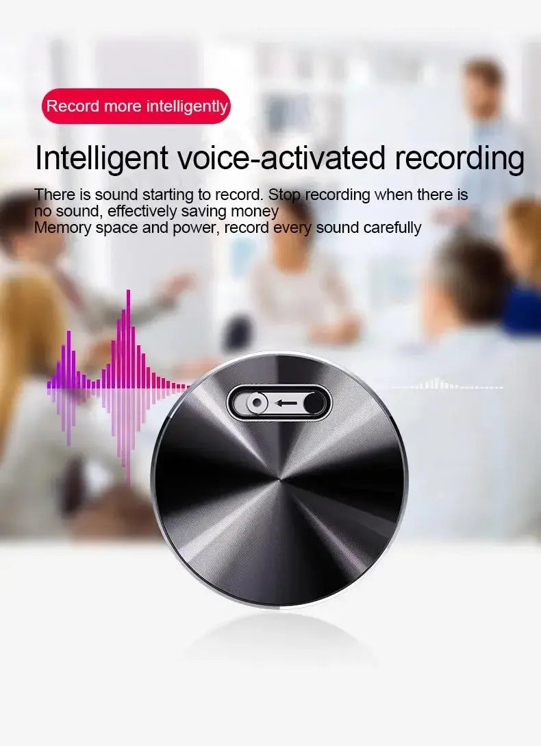 Built-in Magnet Mini Voice Activated Recorder Small Digital Audio Recording Device Sound Dictaphone STTWUNAKE Spy-shop.com