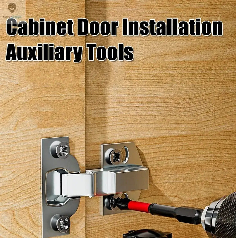 Cabinet Door Installation Tool Stainless Steel Cabinet Frame Fixture Household Portable Cabinet Door Mounting Jig Bracket Spy-shop.com