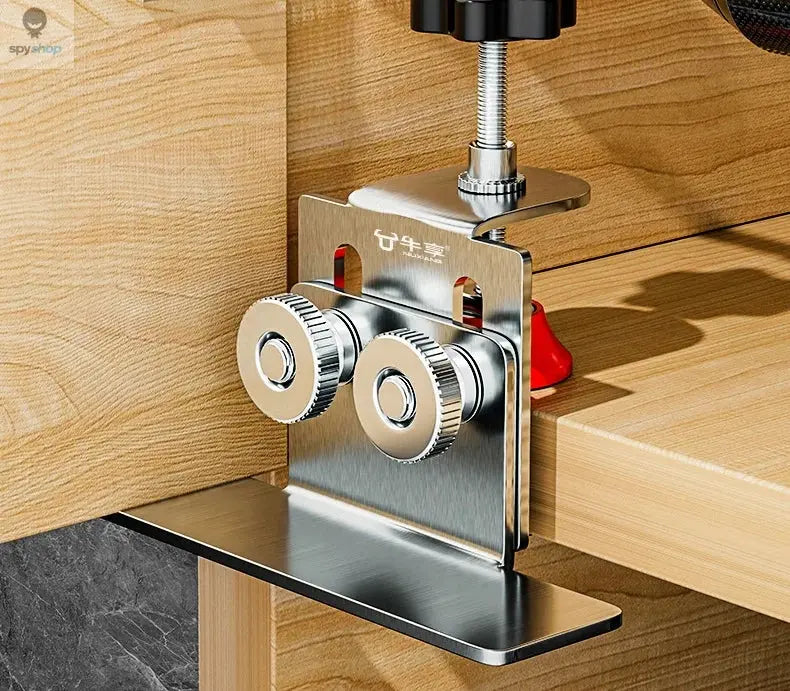 Cabinet Door Installation Tool Stainless Steel Cabinet Frame Fixture Household Portable Cabinet Door Mounting Jig Bracket Spy-shop.com