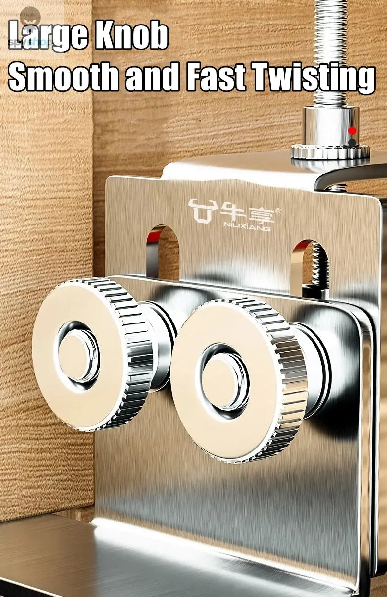 Cabinet Door Installation Tool Stainless Steel Cabinet Frame Fixture Household Portable Cabinet Door Mounting Jig Bracket Spy-shop.com