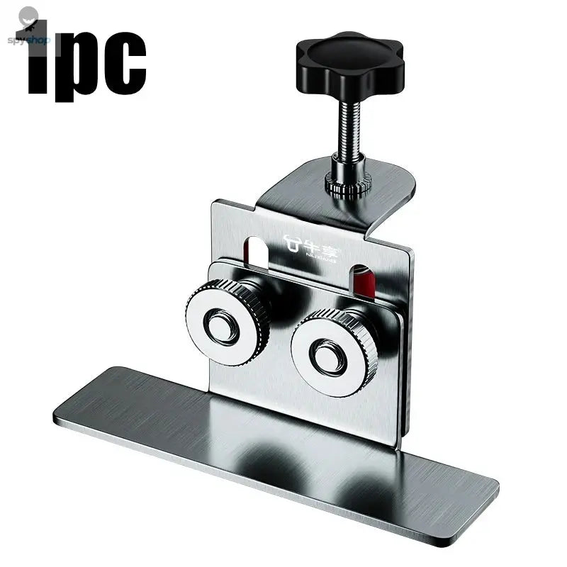Cabinet Door Installation Tool Stainless Steel Cabinet Frame Fixture Household Portable Cabinet Door Mounting Jig Bracket Spy-shop.com