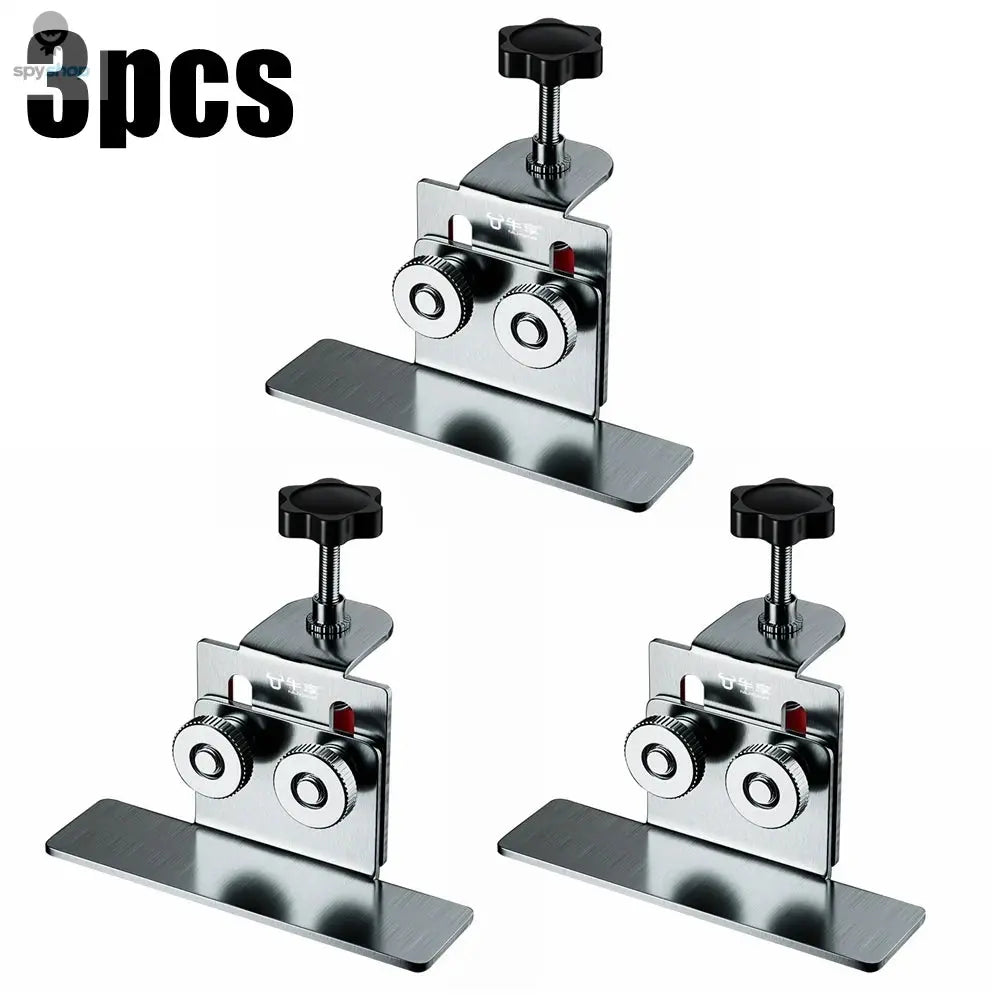 Cabinet Door Installation Tool Stainless Steel Cabinet Frame Fixture Household Portable Cabinet Door Mounting Jig Bracket Spy-shop.com