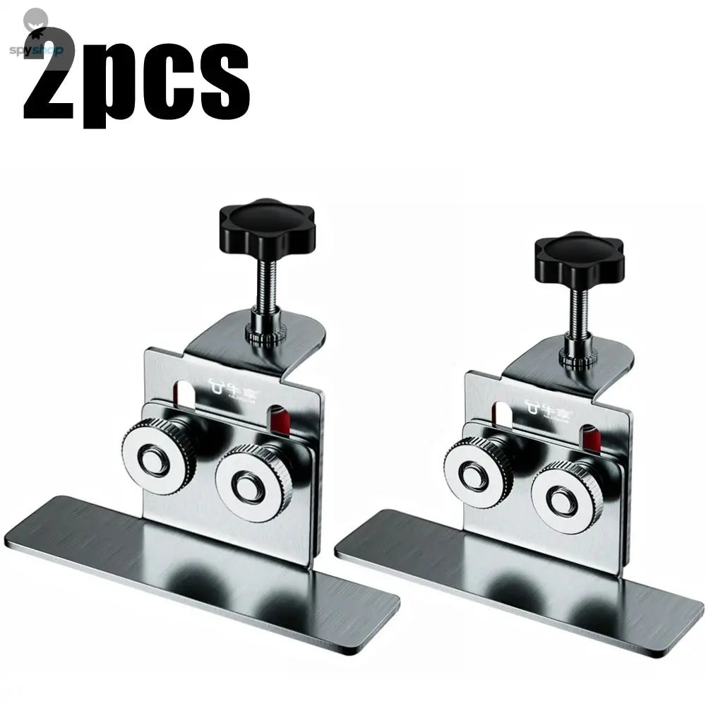 Cabinet Door Installation Tool Stainless Steel Cabinet Frame Fixture Household Portable Cabinet Door Mounting Jig Bracket Spy-shop.com