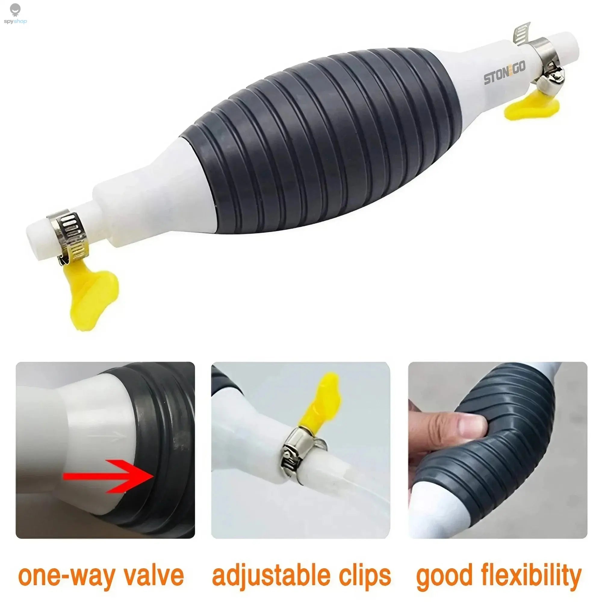 Car Fuel Gas Hand Primer Manual Pump Fuel Line Pump Fuel Pumps Car Tool Transfer Primer Spy-shop.com