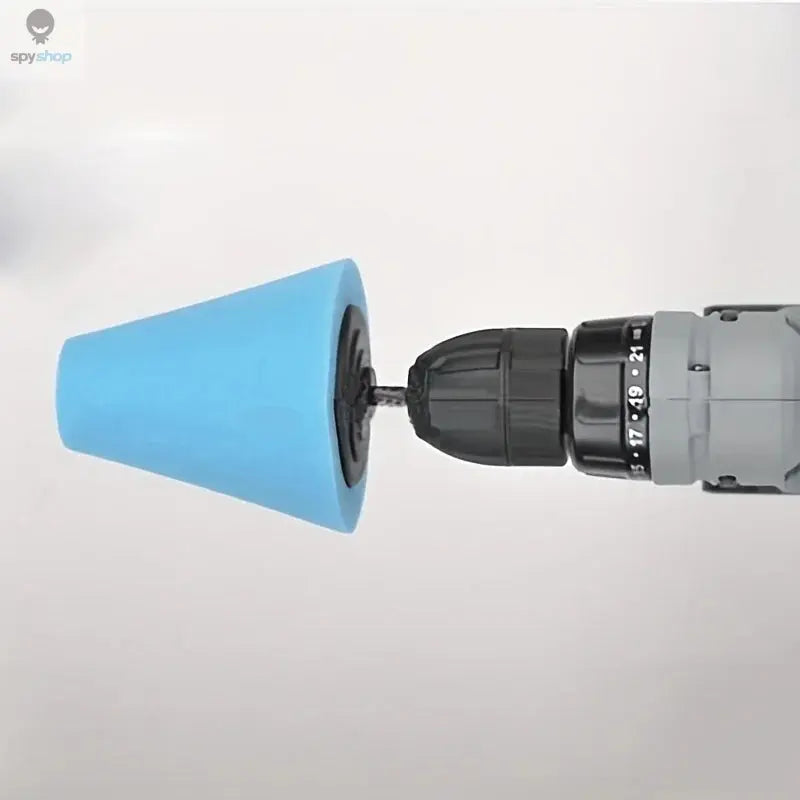 Car Hub Polishing Sponge Grinding Head In The Net Dead Angle Polishing Sponge Wheel Metal Plastic Grinding Conical Sponge