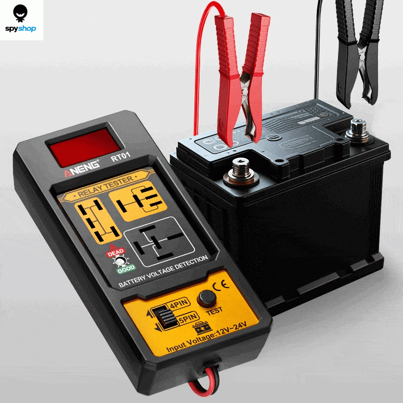 Car Relay Tester Voltage Tester ANENG RT01 Universal 11-25V Automotive Car Battery Check LED Indicator Light Relay Diagnostic