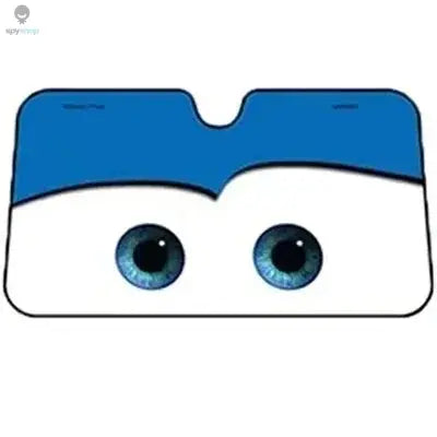 Car Solar Protection 4 Colors Eyes Heated Windshield Sunshade Car Window Windscreen Cover Sun Shade Auto Sun Visor Car-covers