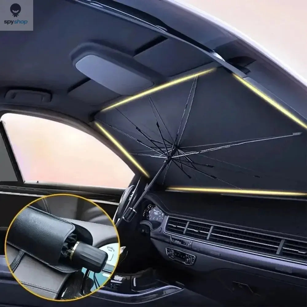 Car Sunshade Umbrella For Auto Shading Car Sun Shade Protector Parasol Summer Sun Interior Windshield Protection Curtain Spy-shop.com