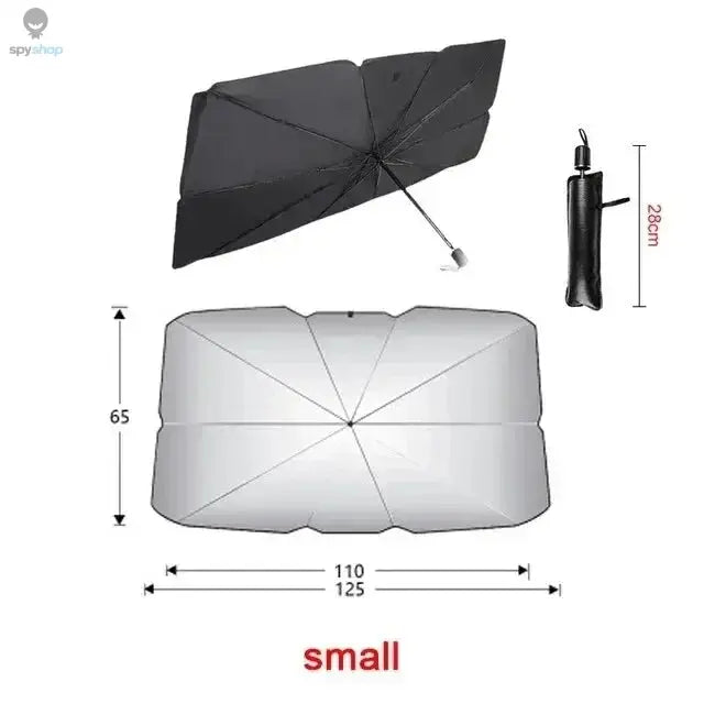 Car Sunshade Umbrella For Auto Shading Car Sun Shade Protector Parasol Summer Sun Interior Windshield Protection Curtain Spy-shop.com