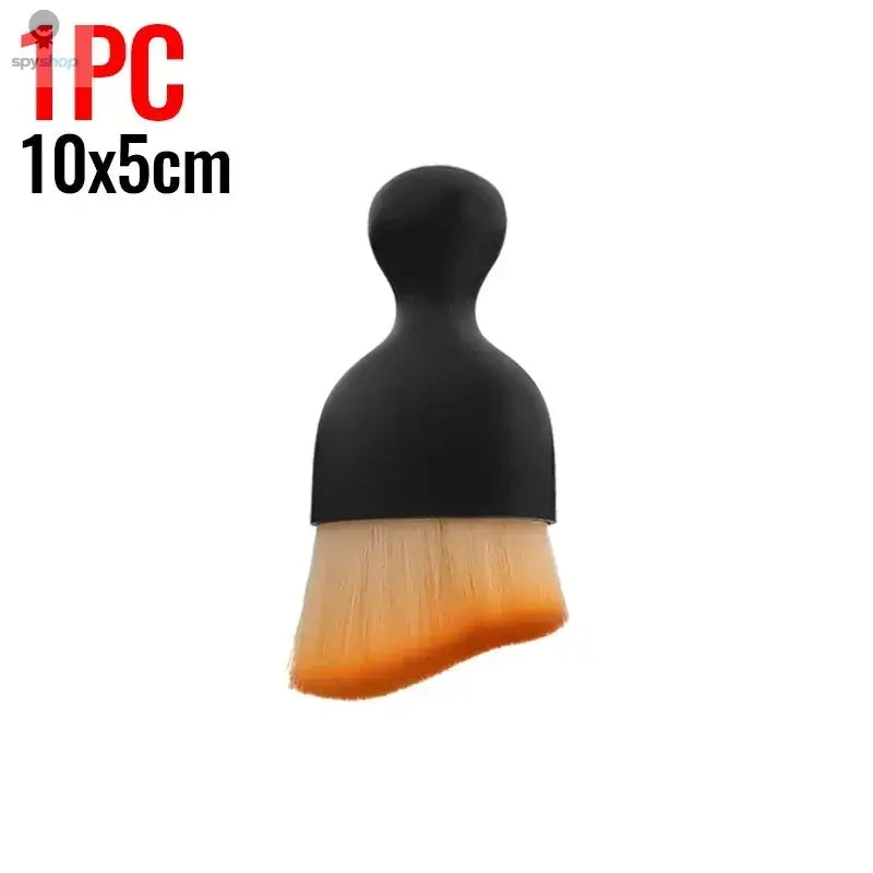Car Vent Cleaning Soft Brush with Casing Car Interior Cleaning Tool Artificial Car Brush Crevice Dusting Detailing