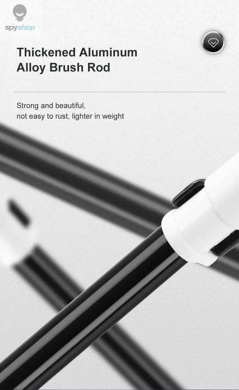 Car Wash Brush Car Cleaning Brush Telescoping Long Handle Mop Soft Hair Chenille Broom Universal Window Wash Auto Accessories