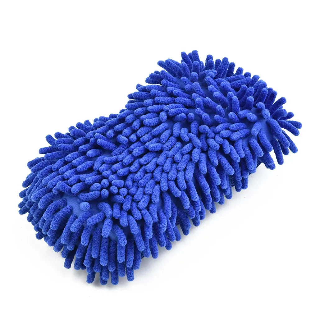 Car Wash Microfiber Chenille Car Wash Sponge Care Washing Brush Pad Washing Towel Auto Gloves Styling Accessories Gadget Spy-shop.com