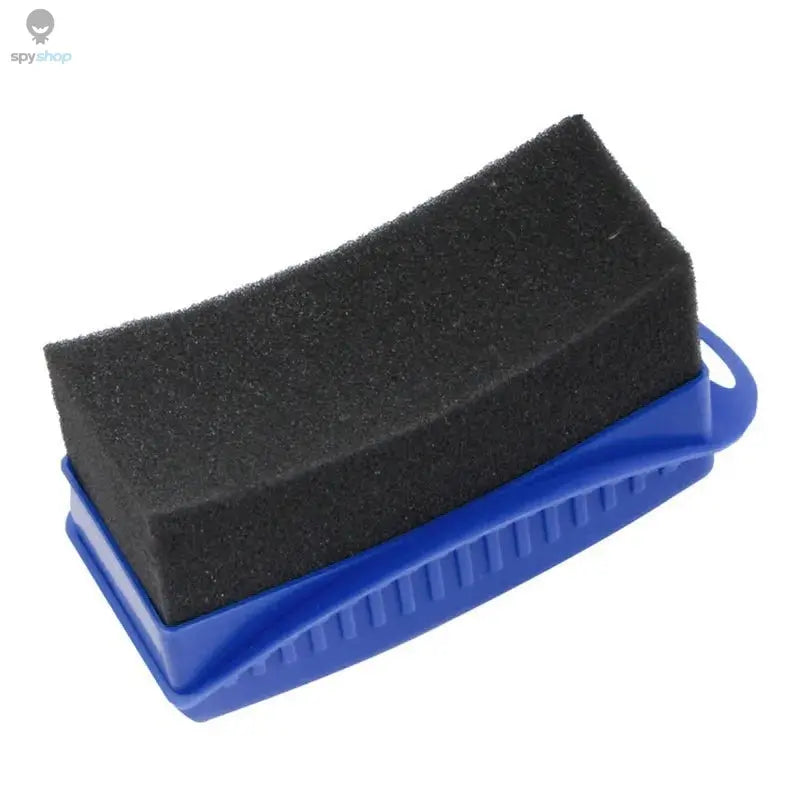 Car Wheel Polishing Waxing Sponge Brush With Cover ABS Washing Cleaning Tire Contour Dressing Applicator Pads Detail Accessories