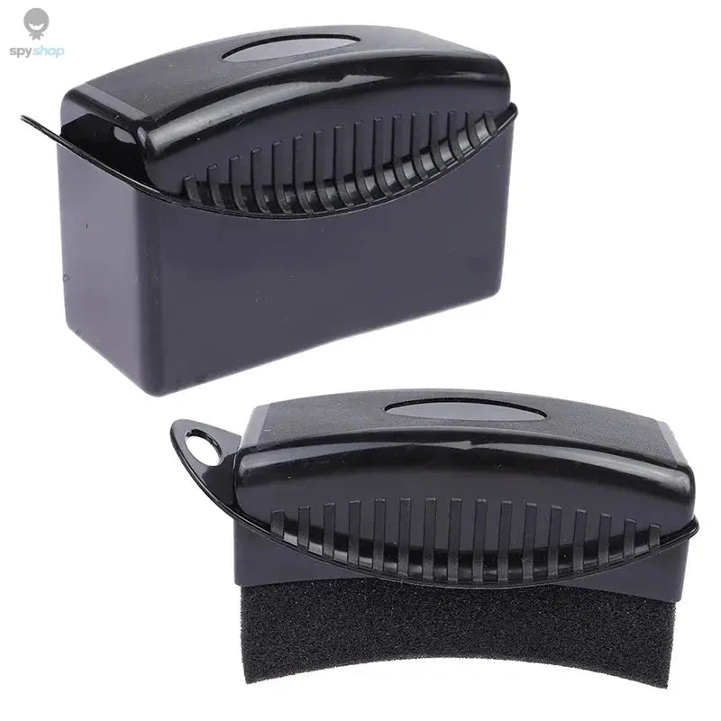 Car Wheel Polishing Waxing Sponge Brush With Cover ABS Washing Cleaning Tire Contour Dressing Applicator Pads Detail Accessories