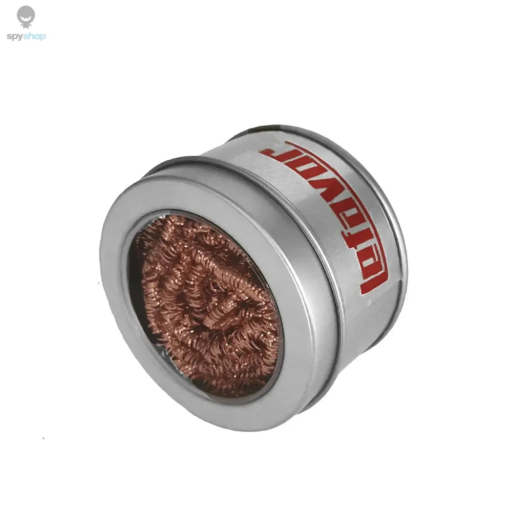 Cleaning Ball Desoldering Soldering Iron Mesh Filter Cleaning Nozzle Tip Copper Wire Cleaner Ball Metal Dross Box Clean Ball