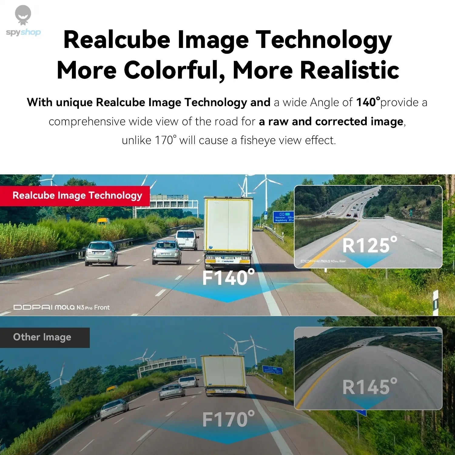 DDPAI Mola N3 Pro Dash Camera Driving Vehicle Cam Wifi Smart Connect Car Recorder 2.5K Car DVR Dash Camera Spy-shop.com