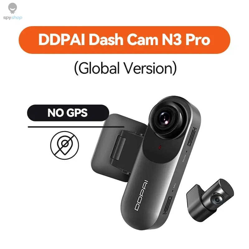 DDPAI Mola N3 Pro Dash Camera Driving Vehicle Cam Wifi Smart Connect Car Recorder 2.5K Car DVR Dash Camera Spy-shop.com