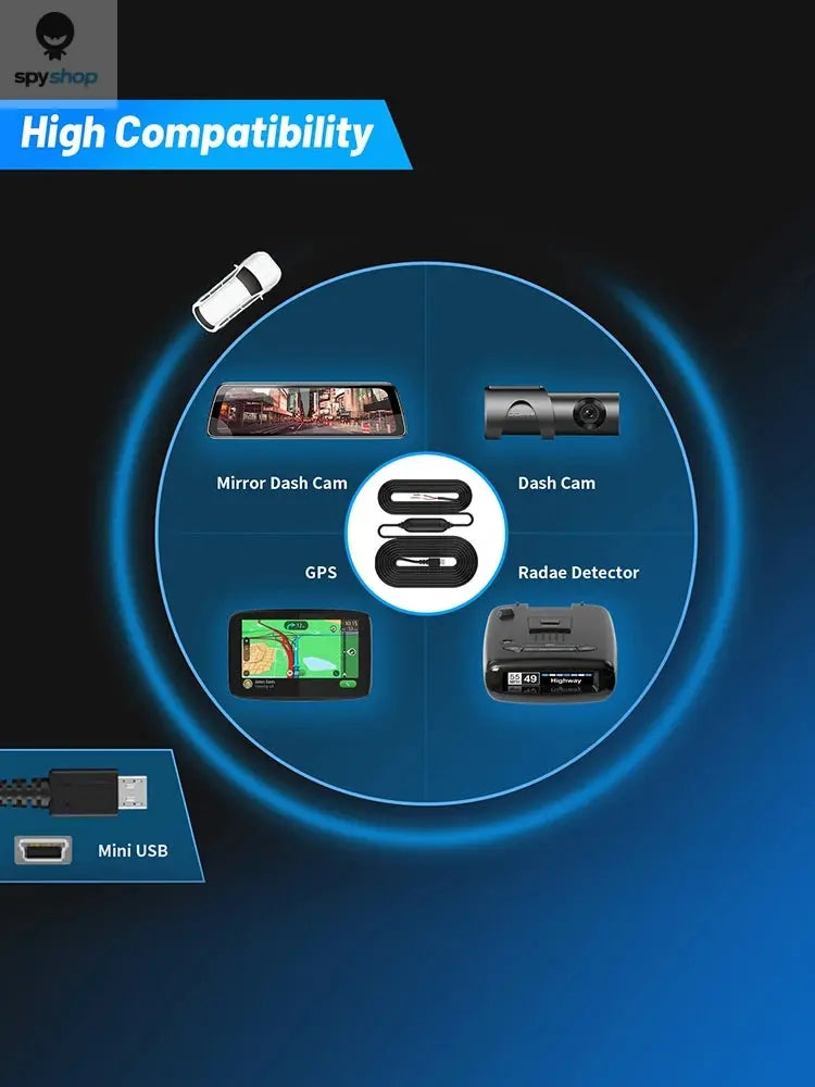 DDPAI WiFi Car DVR Mini Pro HD Night Vision 1296P Dash Cam Recorder Spy-shop.com