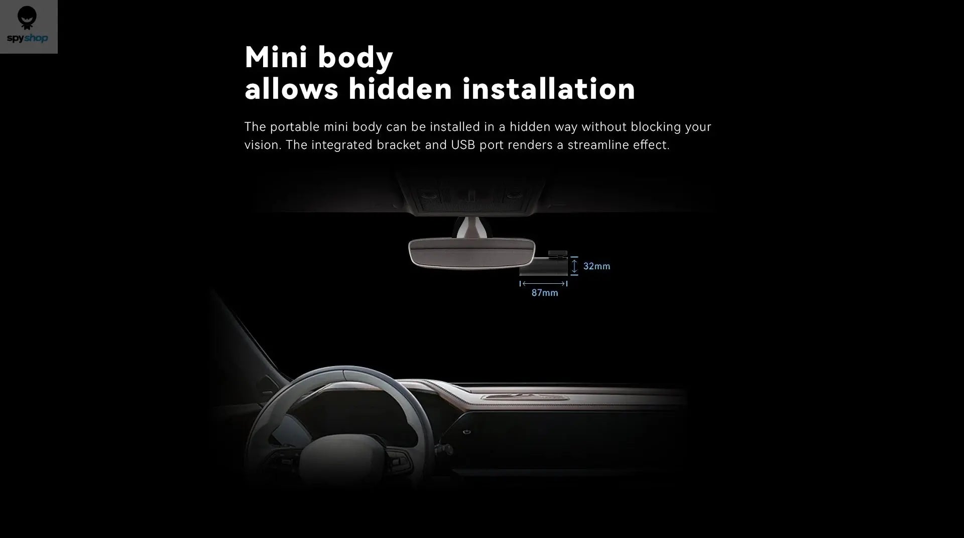 DDPAI WiFi Car DVR Mini Pro HD Night Vision 1296P Dash Cam Recorder Spy-shop.com