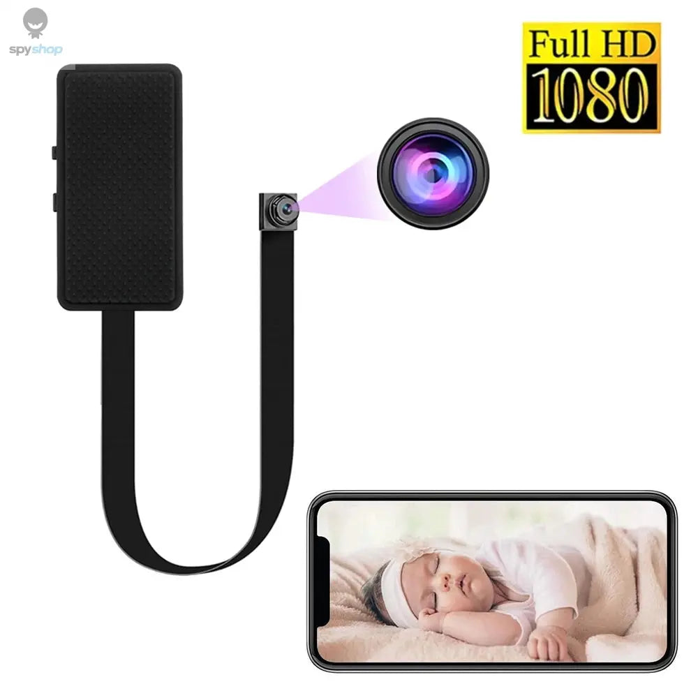 DIY HD 1080P WiFi Mini Camera Portable Video Recorder Micro Camcorder P2P Wireless Webcam Loop Recording Support Remote Viewing Spy-shop.com