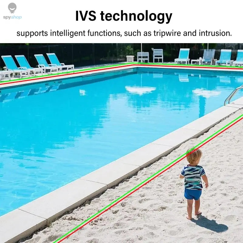 Dahua 4MP 8MP Full Color Camera Outdoor 4K Human Detection Security Cam With Mic Smart IR Warm Light HFW2849S-S-IL HFW2449S-S-IL Spy-shop.com