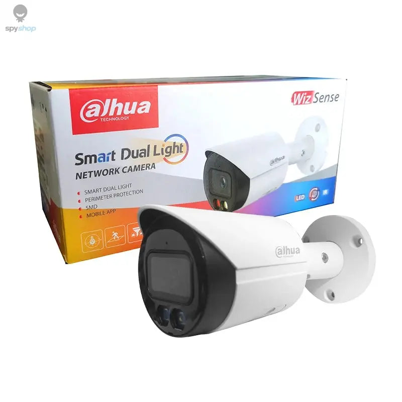 Dahua 4MP 8MP Full Color Camera Outdoor 4K Human Detection Security Cam With Mic Smart IR Warm Light HFW2849S-S-IL HFW2449S-S-IL Spy-shop.com