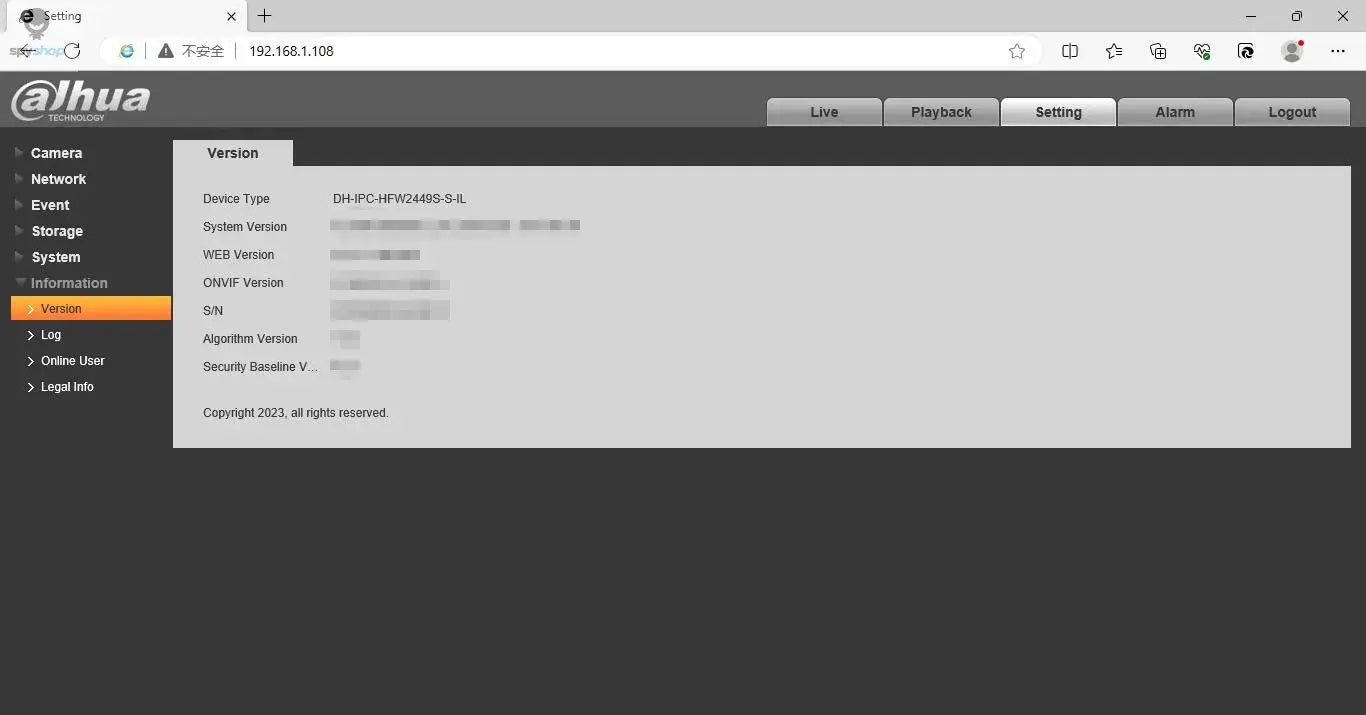 Dahua IPC-HFW2449S-S-IL 4MP Smart Dual Light Full-color & IR30M Built-in Mic POE SMD Plus WizSense IP Camera Spy-shop.com