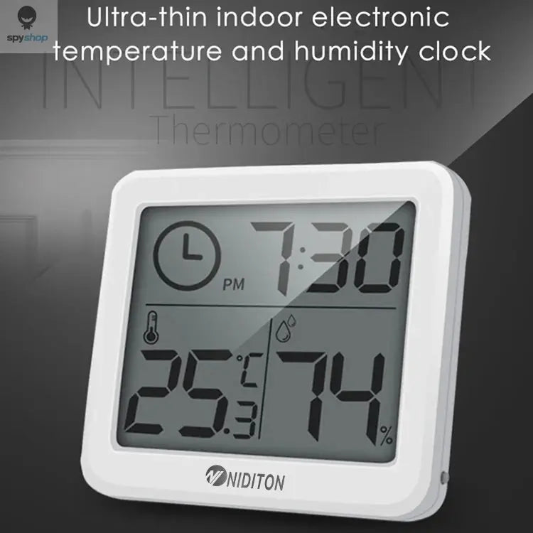 Digital Clock Desk Clock with Temperature Humidity Wall Clocks for Home Kitchen Office Desk Decorations NIDITON Spy-shop.com