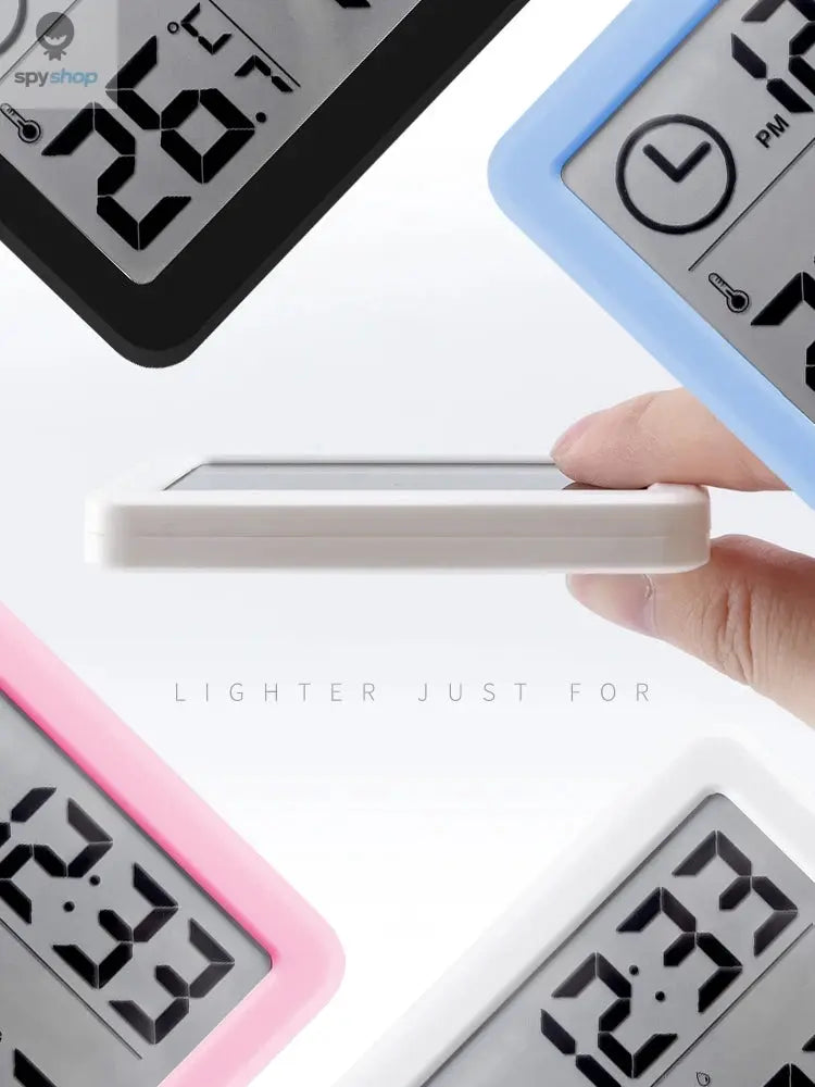 Digital Clock Desk Clock with Temperature Humidity Wall Clocks for Home Kitchen Office Desk Decorations NIDITON Spy-shop.com