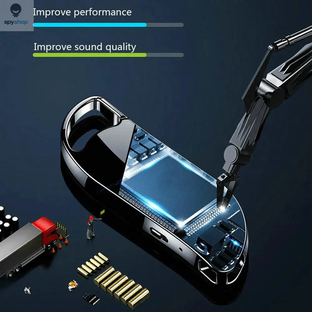 Digital Mini Voice Activated Recorder Listening Device Sound Professional Dictaphone Audio Recording Small MP3 Player Spy-shop.com