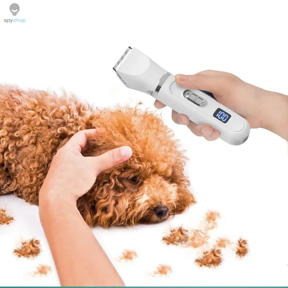 Dog Hair Clippers Grooming Electric Pet Clipper Professional Silent Hair Cutter USB Rechargeable Pet Grooming Clipper Spy-shop.com