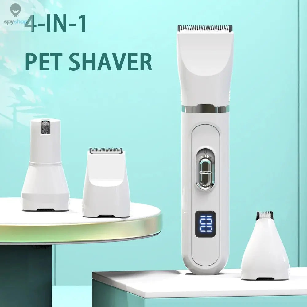 Dog Hair Clippers Grooming Electric Pet Clipper Professional Silent Hair Cutter USB Rechargeable Pet Grooming Clipper Spy-shop.com