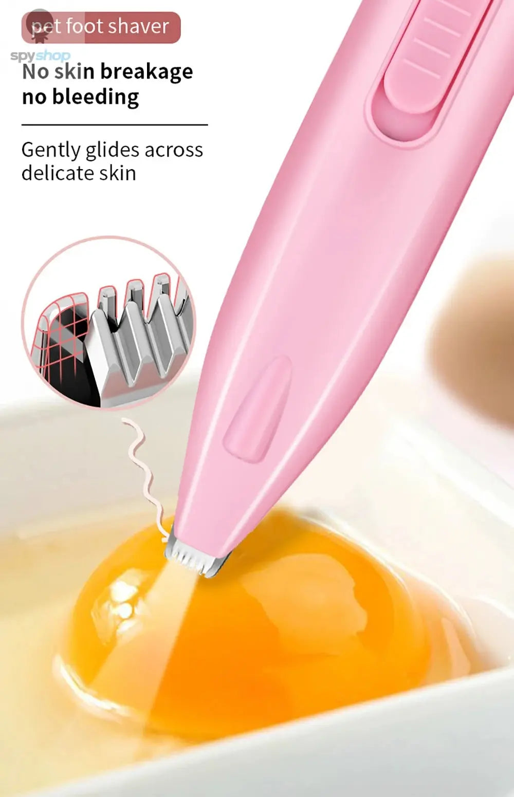 Dog Hair Trimmer Electric Dog Cutter Professional Pet Foot Hair Trimmer Cat Grooming Hairdresser Scissors Butt Ear Pedicator Spy-shop.com