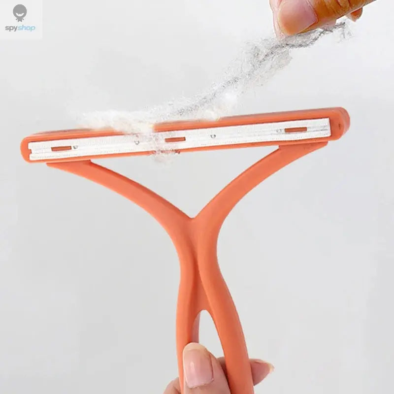 Double-Side Lint Remover Portable Pet Hair Remover Brush Manual Fluff Remover Clothes Fuzz Fabric Shaver Carpet Clothes Brush Spy-shop.com