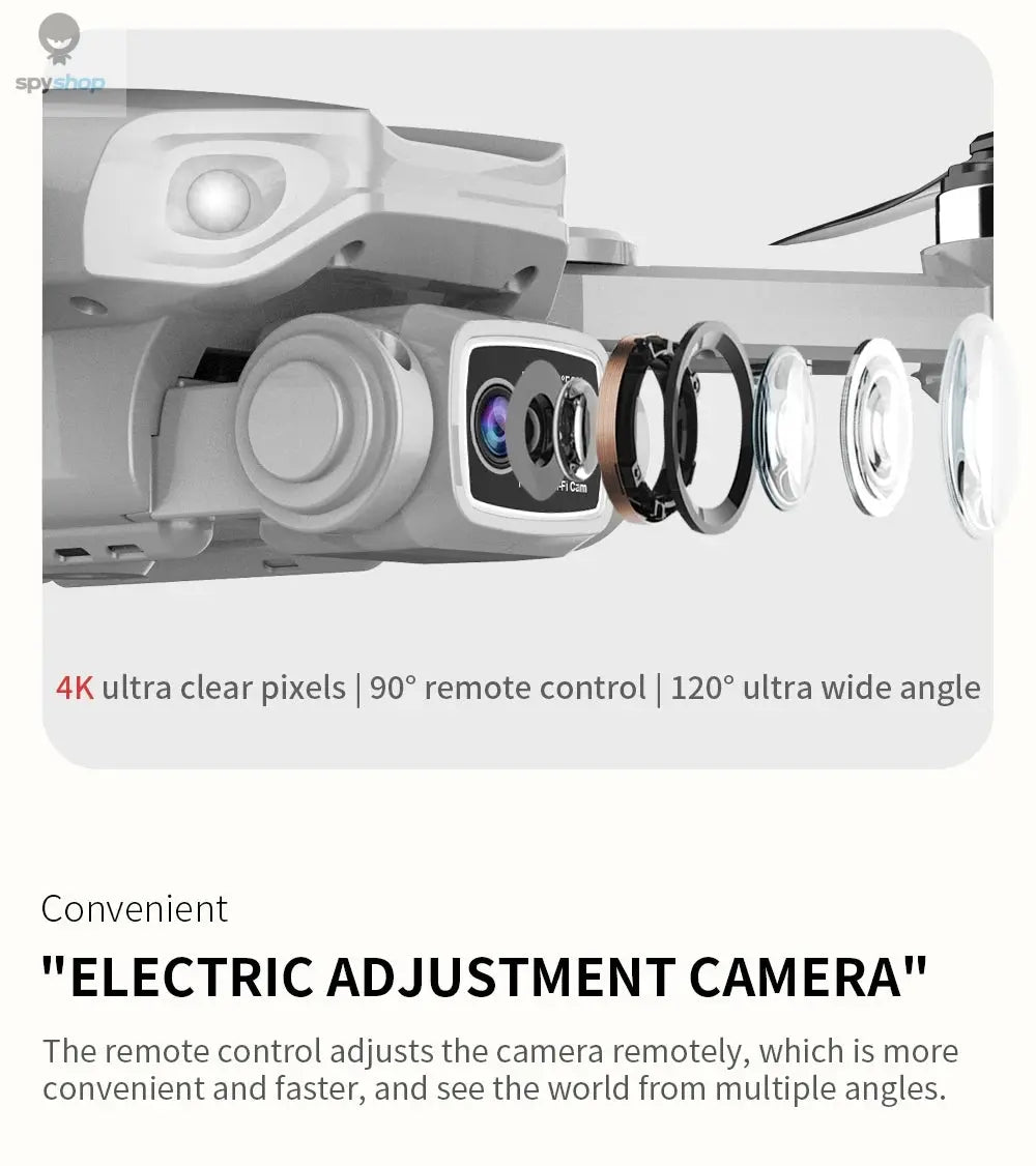 Drone L900 Pro 4K Professional 5G GPS HD Dual Camera Photography Brushless Foldable Quadcopter RC Distance 1.2KM Drones Toys Spy-shop.com