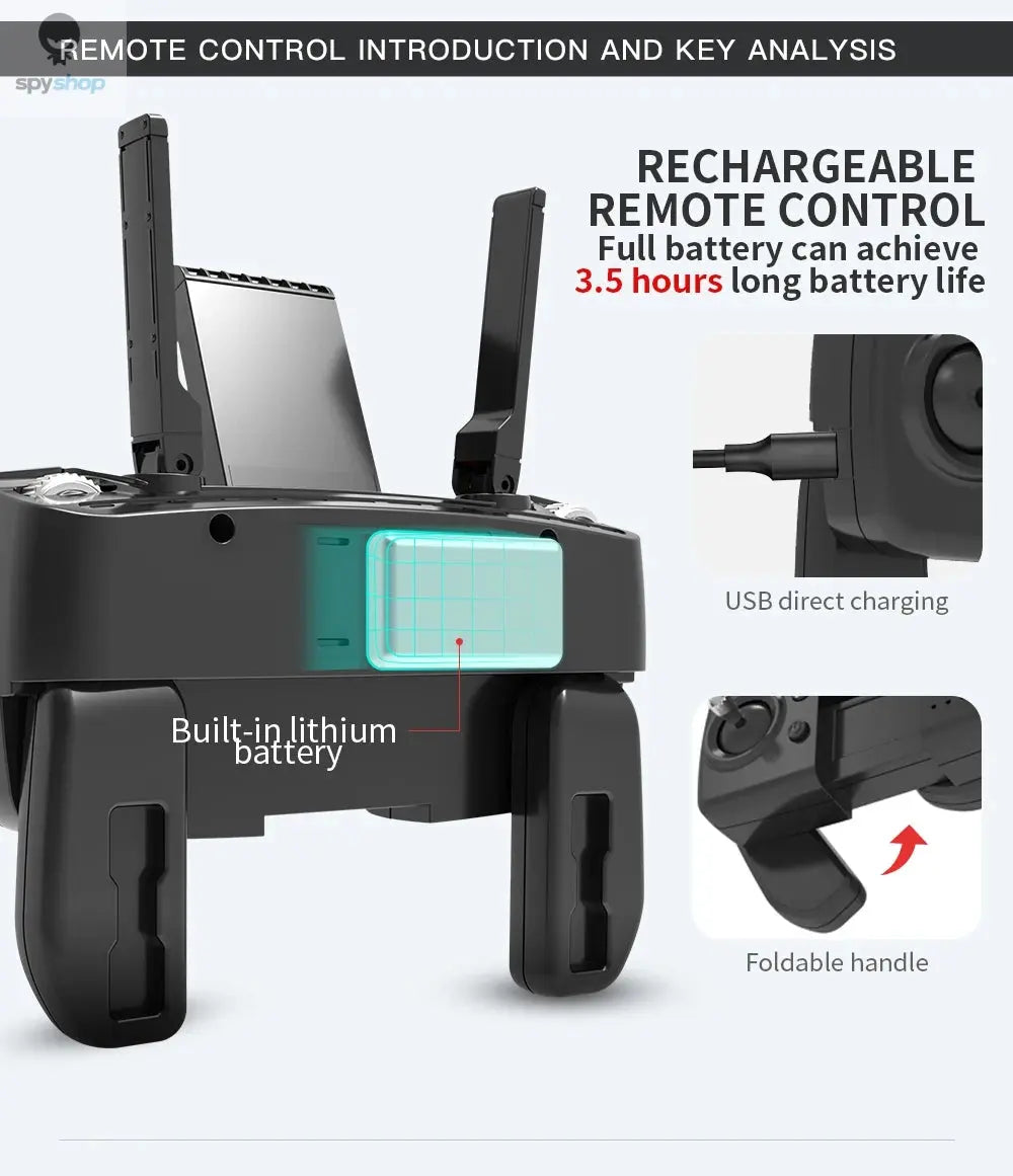 Drone L900 Pro 4K Professional 5G GPS HD Dual Camera Photography Brushless Foldable Quadcopter RC Distance 1.2KM Drones Toys Spy-shop.com