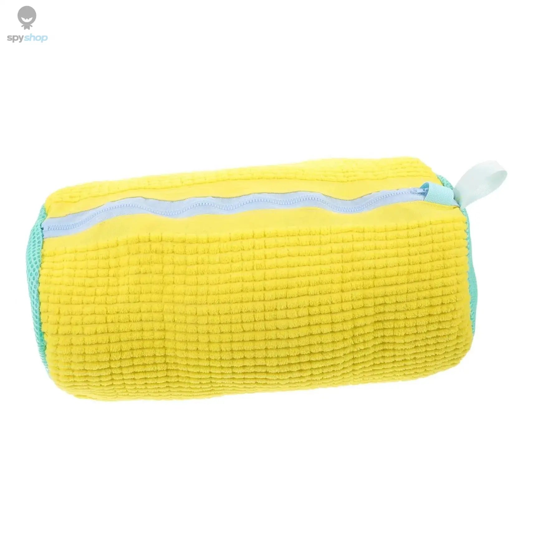 Durable Shoe Washing Machine Bag for All Shoe Types-Yellow with Blue Zipper,Ideal for Sneakers and Casual Shoes,Laundry Wash Bag Spy-shop.com