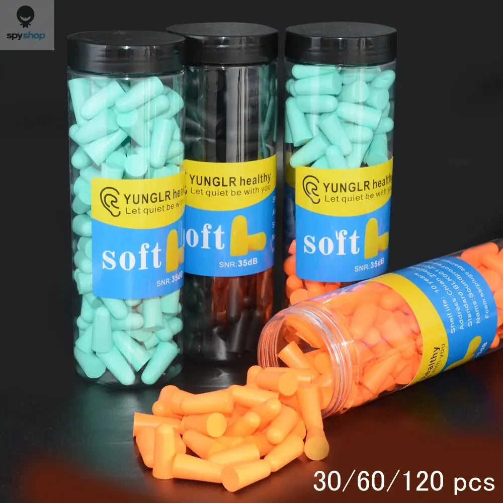 Ear Plugs Earplugs Noise Reduction Ear Plug Foam Oordopjes Slapen Sleep Anti Noise Reduction Music Cancelling Insulation Earplug Spy-shop.com