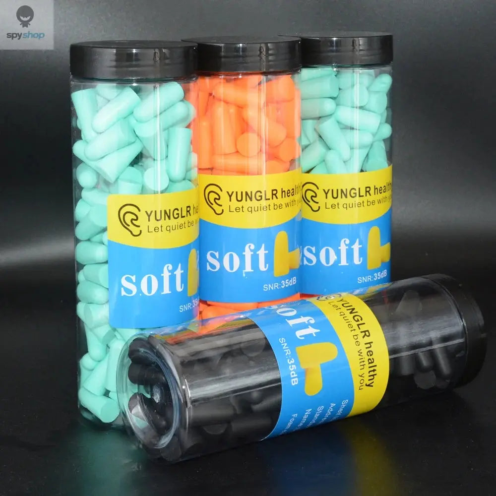 Ear Plugs Earplugs Noise Reduction Ear Plug Foam Oordopjes Slapen Sleep Anti Noise Reduction Music Cancelling Insulation Earplug Spy-shop.com